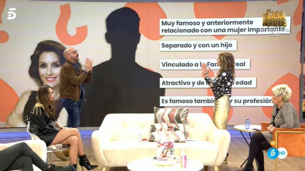 Diego Arrabal dando pistas sobre la identidad del supuesto amigo de Paloma.