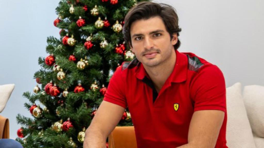 Carlos Sainz, en Ferrari