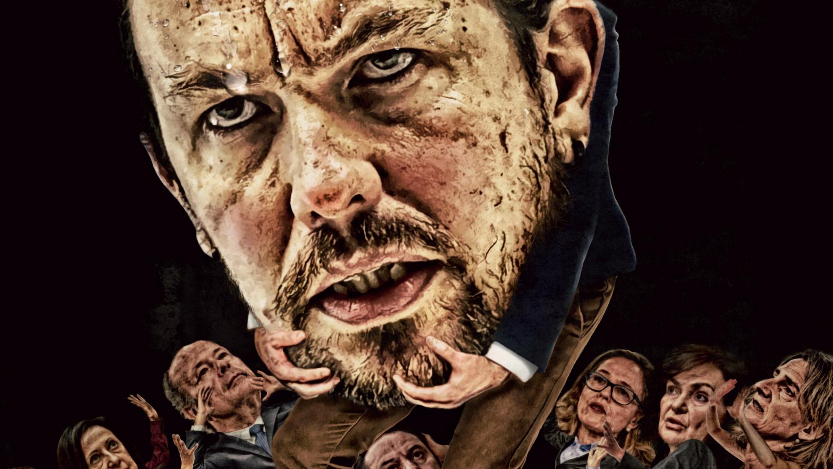 Ilustración de Javier Muñoz, basada en la fotografía de Arjan Benning.