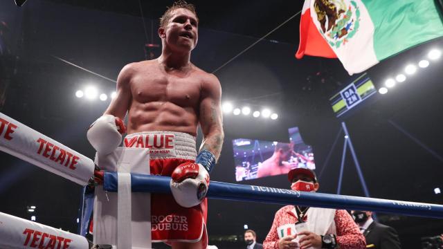 Saúl 'Canelo' Álvarez, tras su pelea con Calum Smith