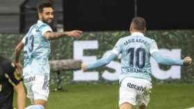 Iago Aspas se sitúa como el máximo asistente de la Liga tras el pase del 0-2 a Brais Méndez