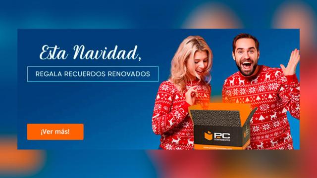 Esta Navidad regala tecnología con lo mejor de PcComponentes