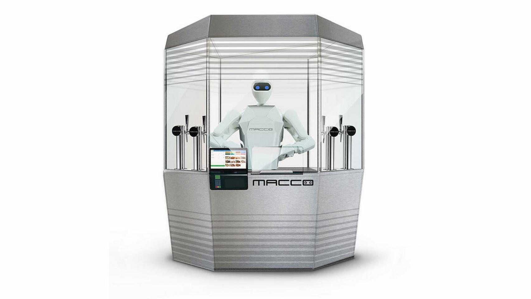 Uno de los robots desarrollados por la española Macco Robotics.