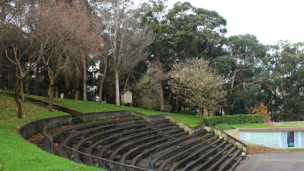 Parque de Santa Margarita, en A Coruña.