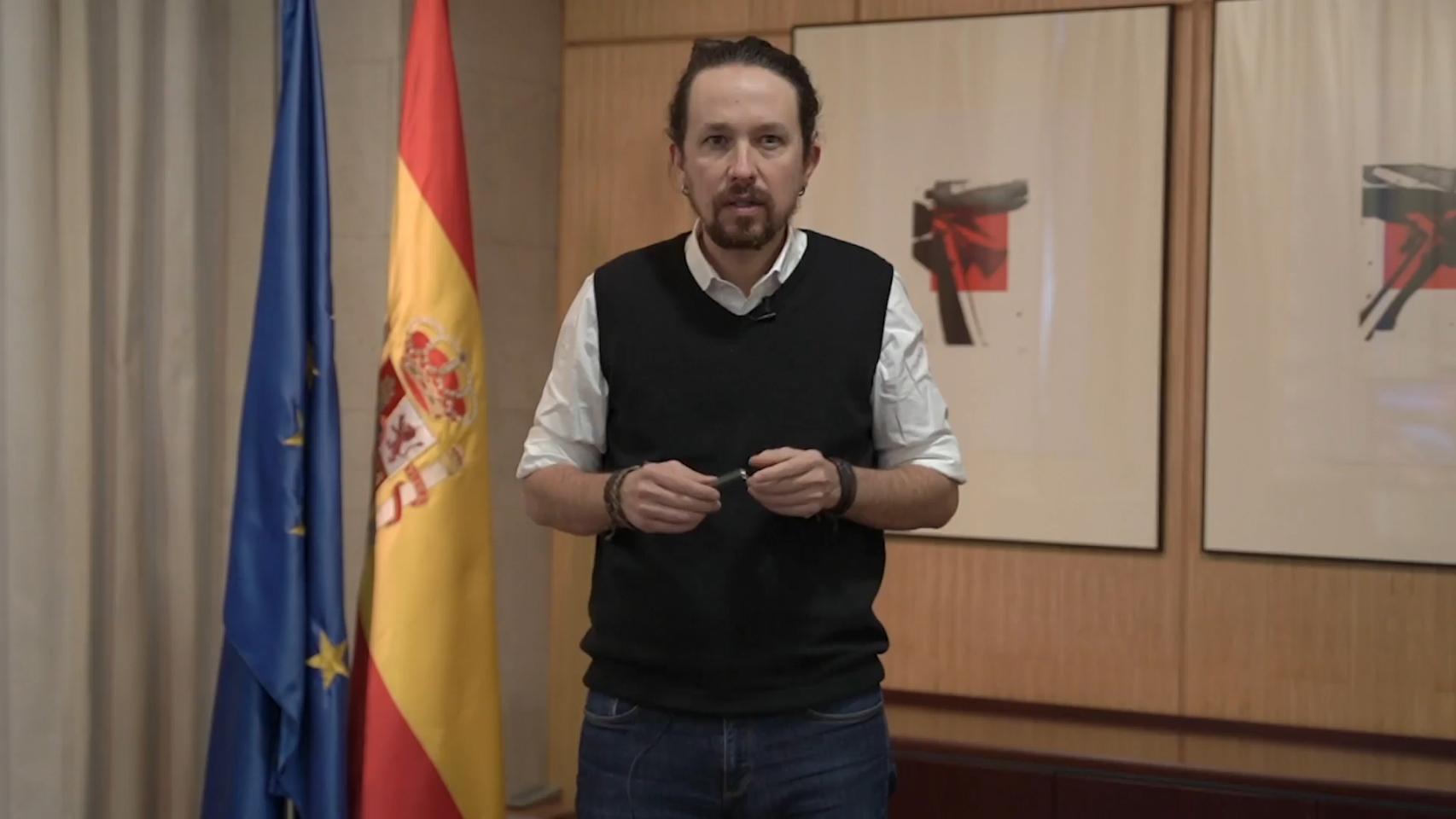 Pablo Iglesias, vicepresidente segundo del Gobierno.