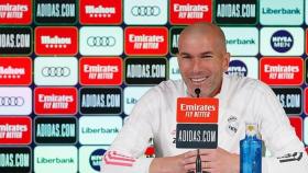 Zinedine Zidane, en rueda de prensa