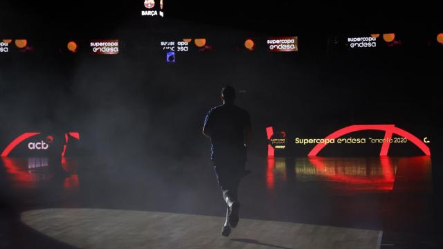 Thomas Heurtel, en la última Supercopa Endesa