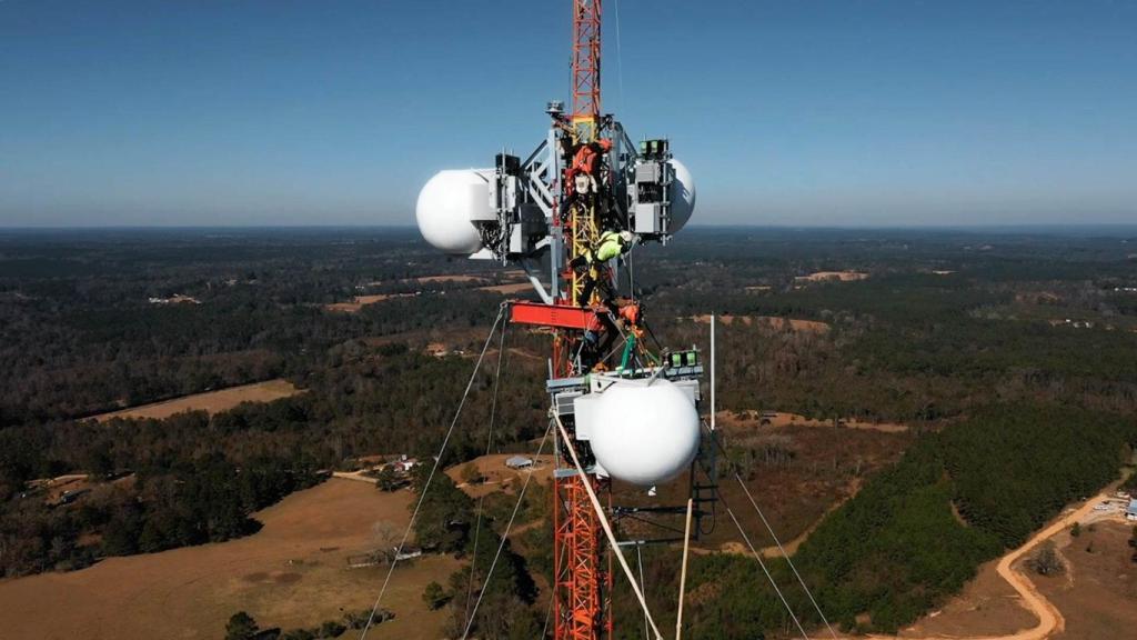 La nueva torre de telefonía de Facebook