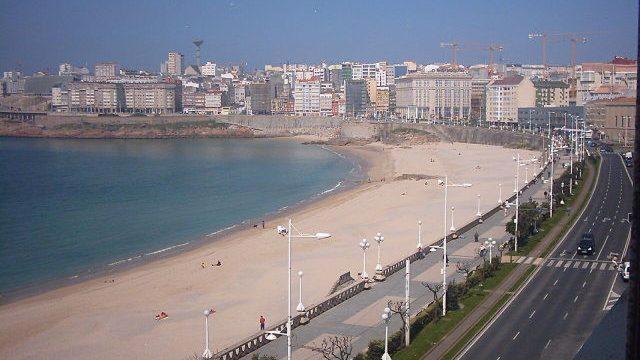 Paseo Marítimo de A Coruña.