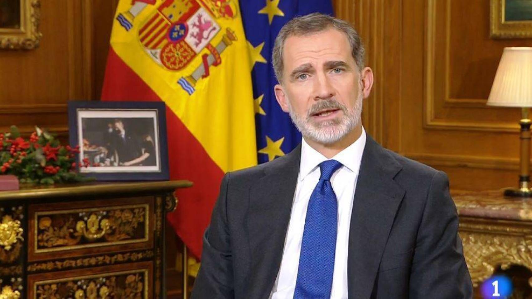 Felipe VI en su mensaje de esta Navidad de 2020