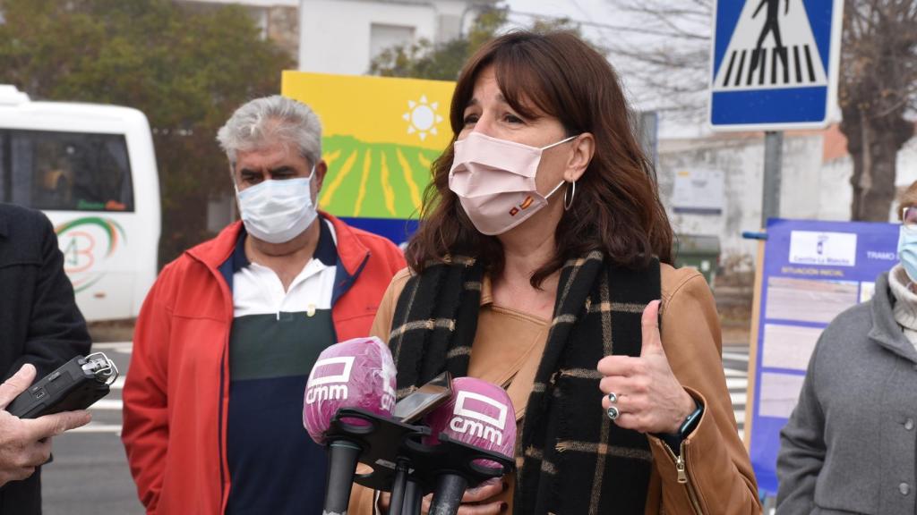 Blanca Fernández, portavoz del Gobierno de Castilla La Mancha.