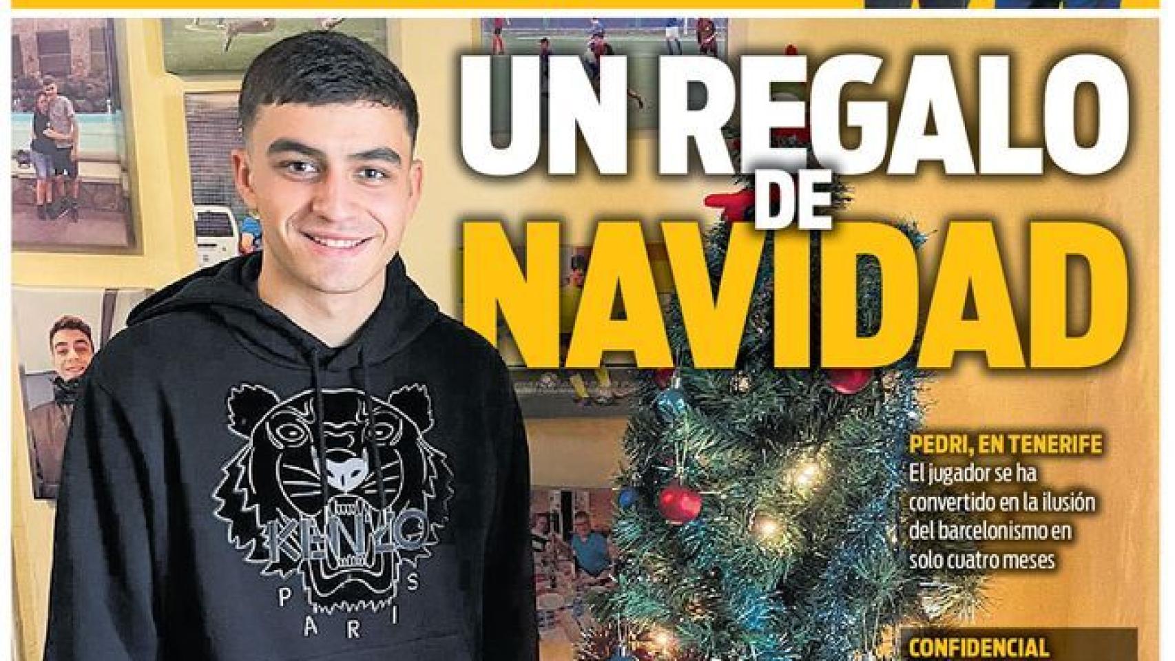 La portada del diario SPORT (26/12/2020)