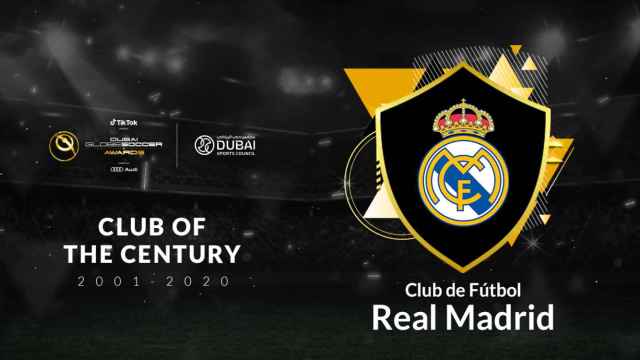 Real Madrid, mejor club del siglo en los Globe Soccer Awards