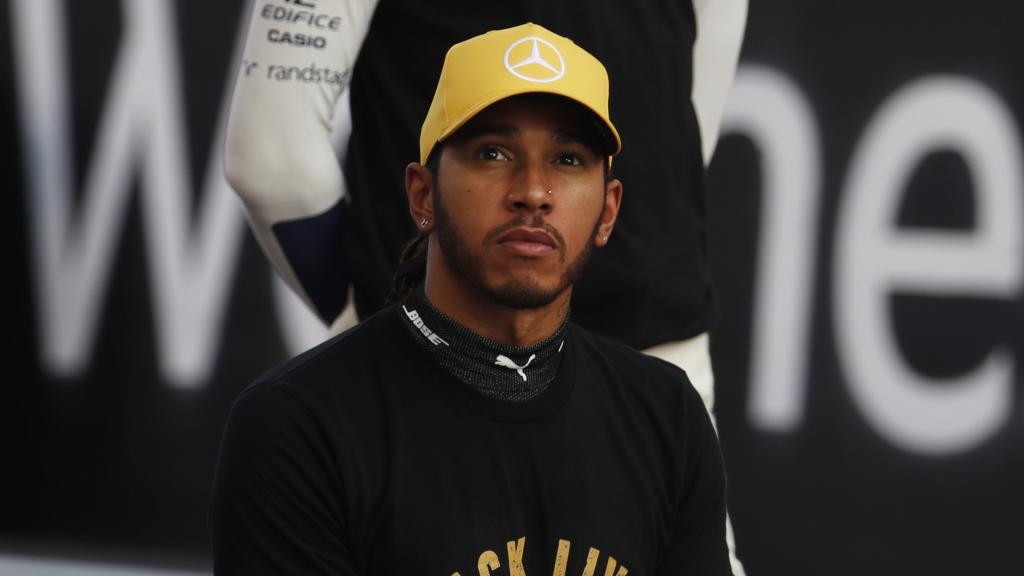 Lewis Hamilton, durante un Gran Premio de Fórmula 1 de la temporada 2020