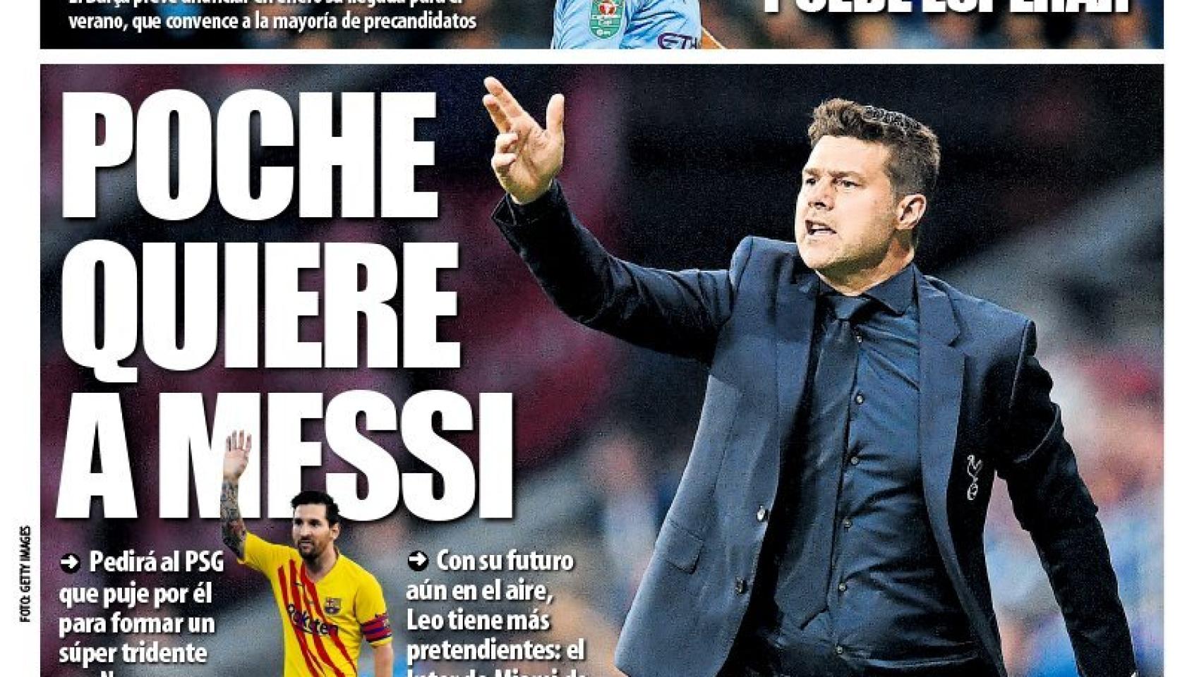 La portada del diario Mundo Deportivo (27/12/2020)