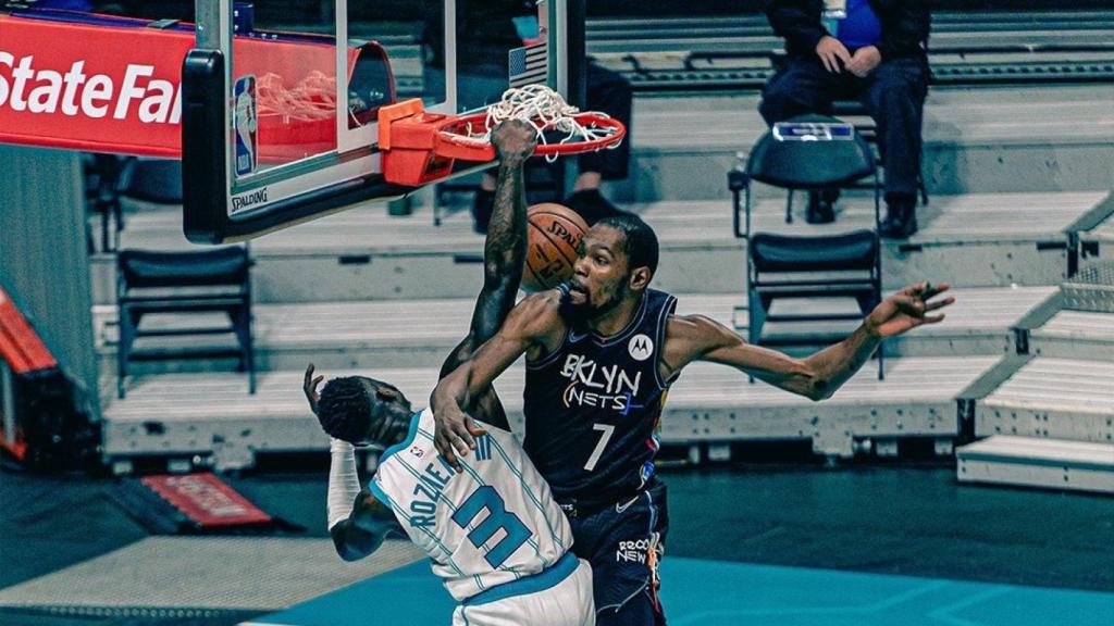 Terry Rozier y Kevin Durant