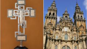 La Catedral de Santiago incorpora una cruz de plata con motivo del Año Santo