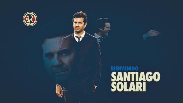 Santiago Solari, en su presentación como nuevo entrenador del América. Foto: Twitter (@ClubAmerica)