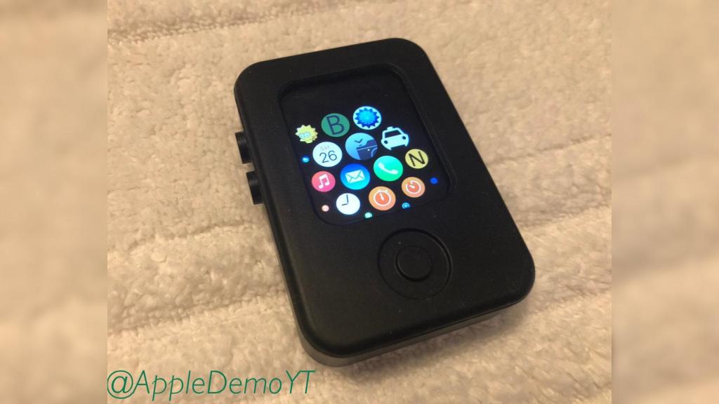 El prototipo del Apple Watch, dentro de una carcasa especial