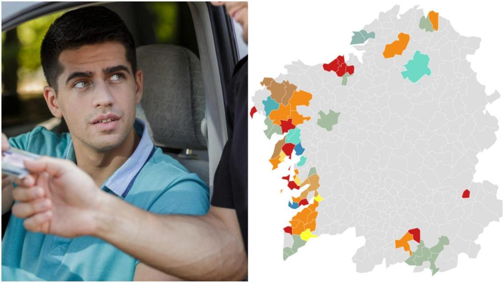 El nuevo mapa de restricciones en Galicia: dónde se puede ir y adónde no