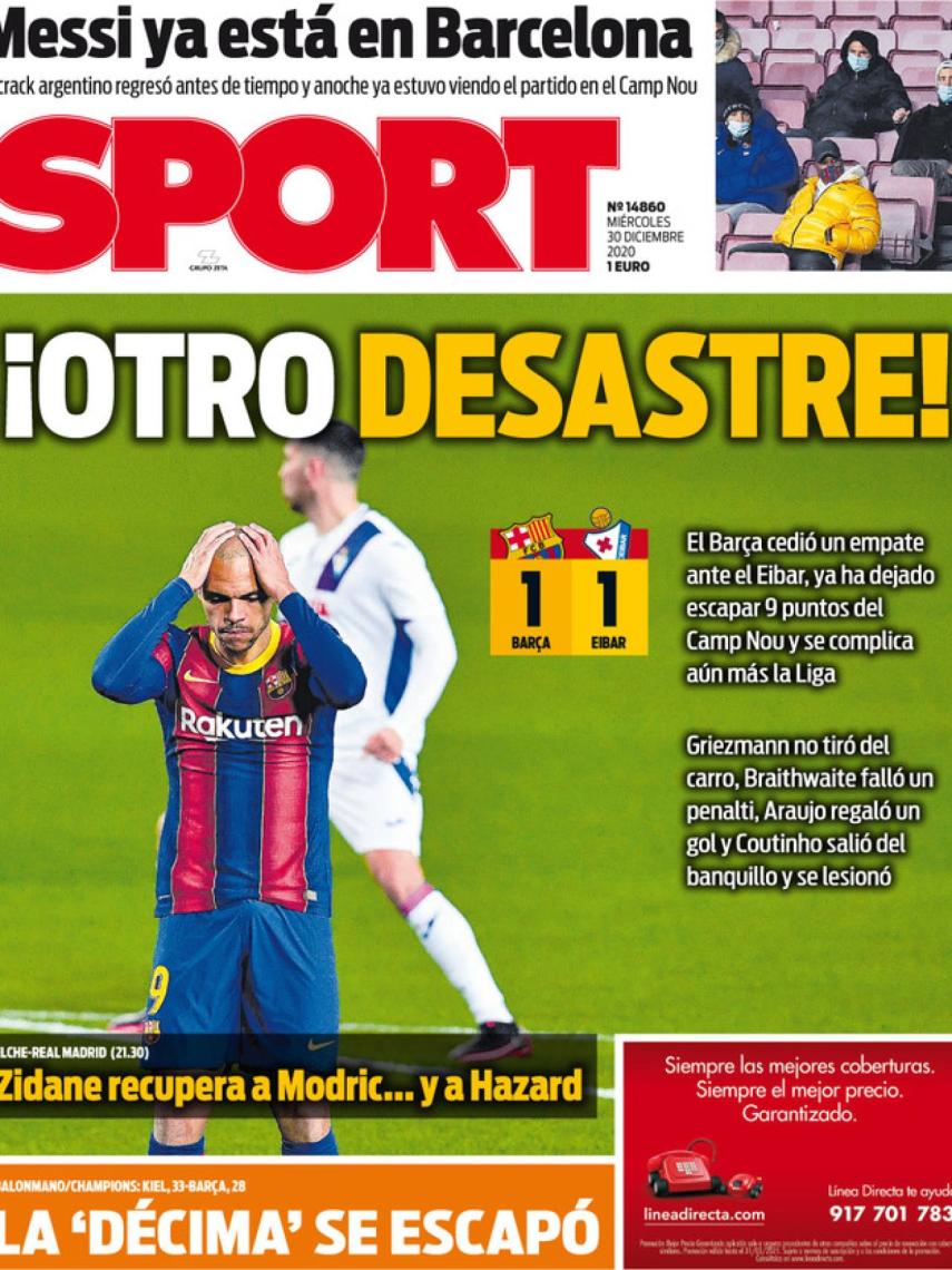 Portada SPORT