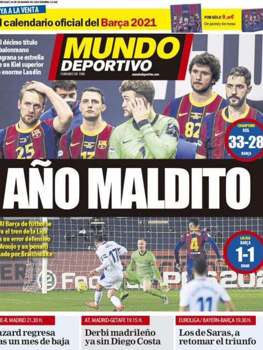 Portada Mundo Deportivo