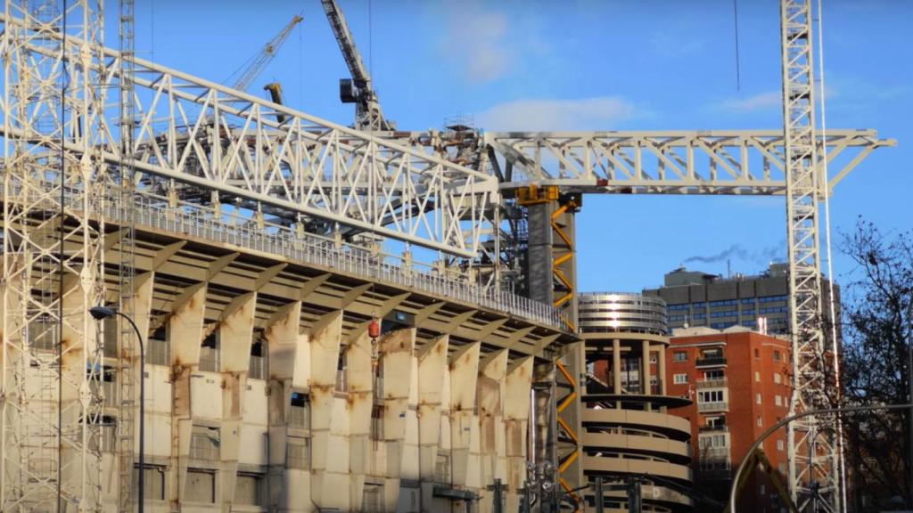 Las obras del Santiago Bernabéu