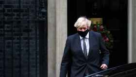 Boris Johnson, a la salida de Downing  Street, en una imagen de archivo.