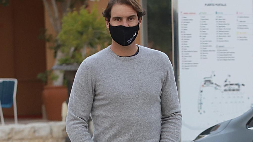 Rafa Nadal fotografiado en estos días de diciembre en Mallorca