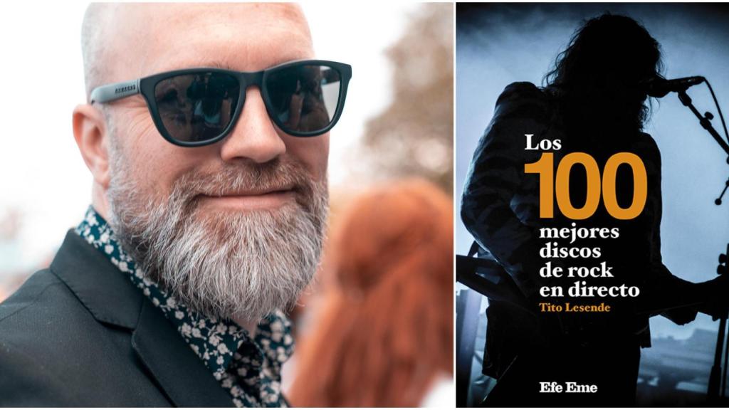 Tito Lesende y su libro ‘Los 100 mejores discos de rock en directo’