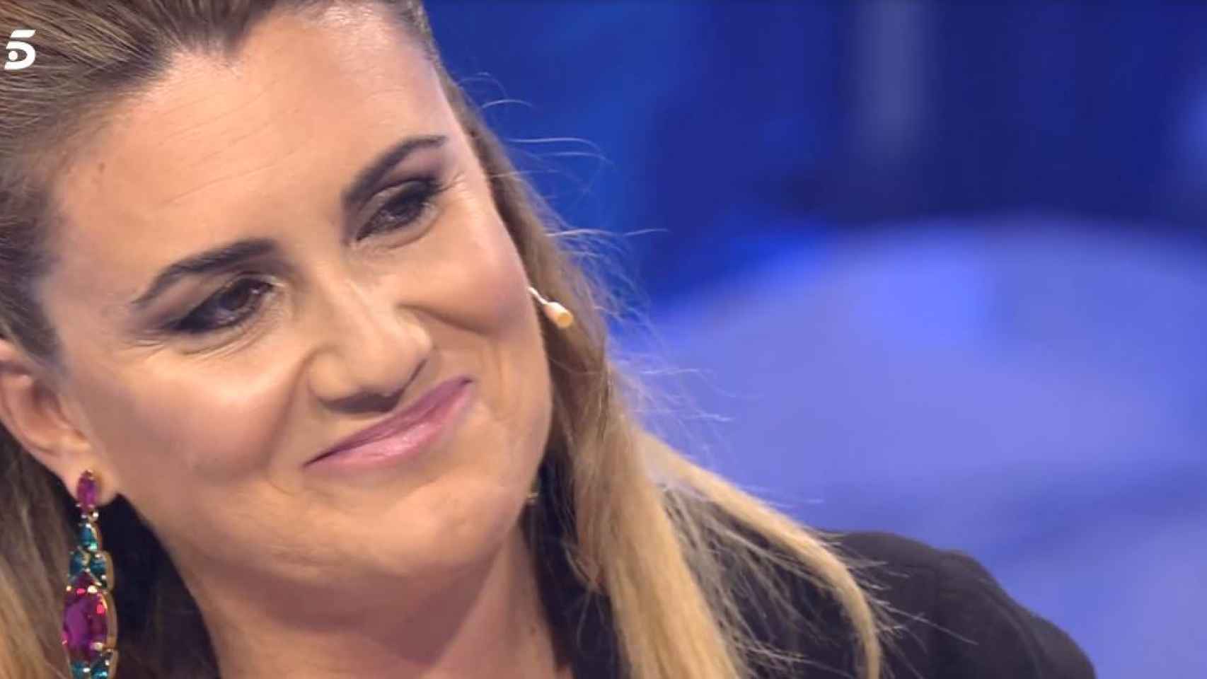 Carlota Corredera en el programa 'Volverte a ver' de Telecinco.