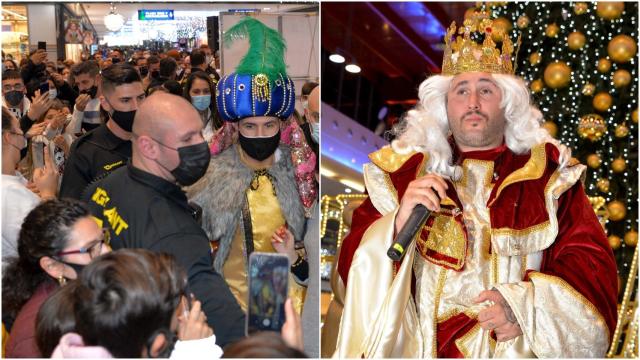 Omar Montes y Kiko Rivera como Reyes Magos en Marbella.