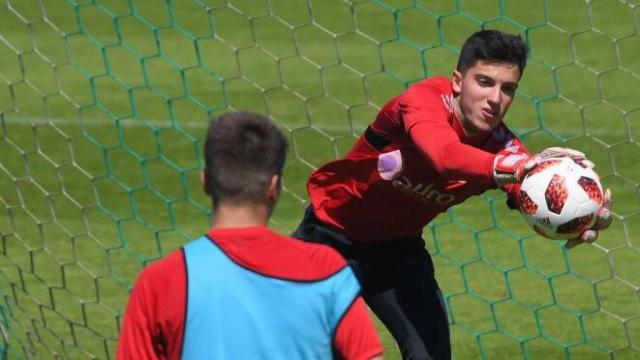 Jagoba Zárraga. Foto: Racing de Santander