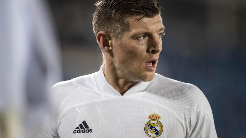 Toni Kroos, durante un partido de esta temporada