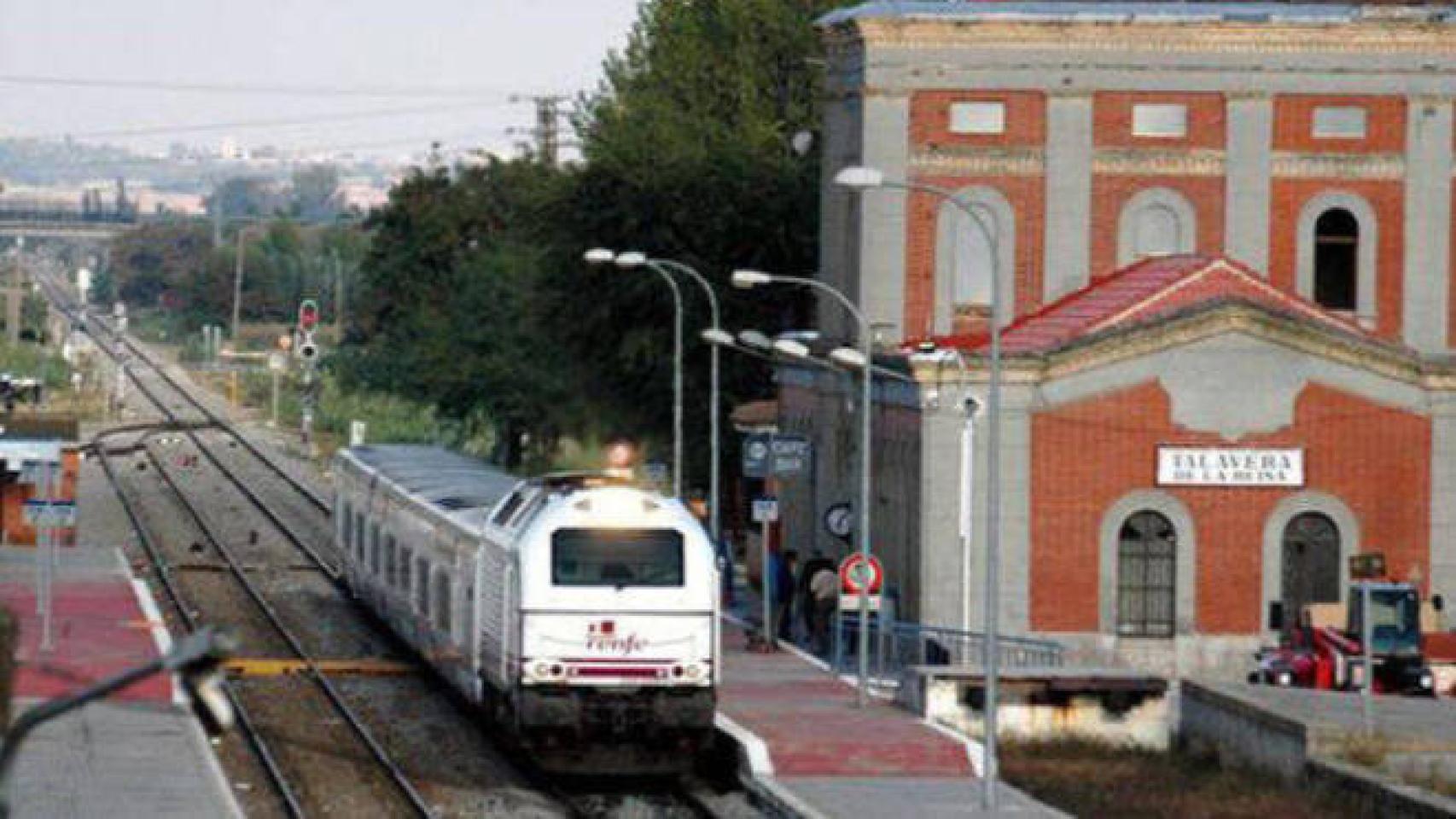 Estación del ferrocarril de Talavera. Imagen de archivo