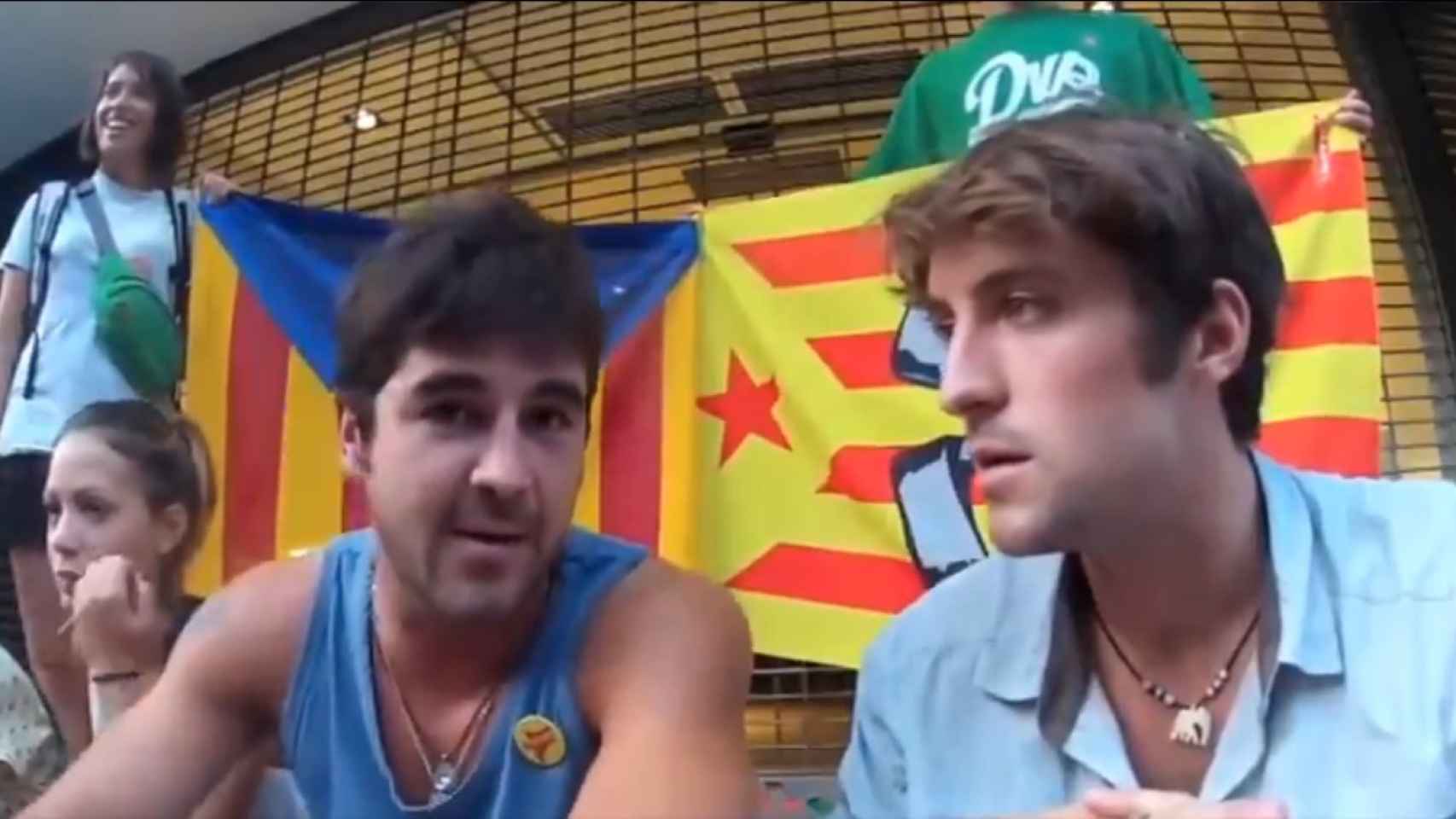 Un joven independentista asegurando que los andaluces, extremeños y castellanomanchegos no trabajan.