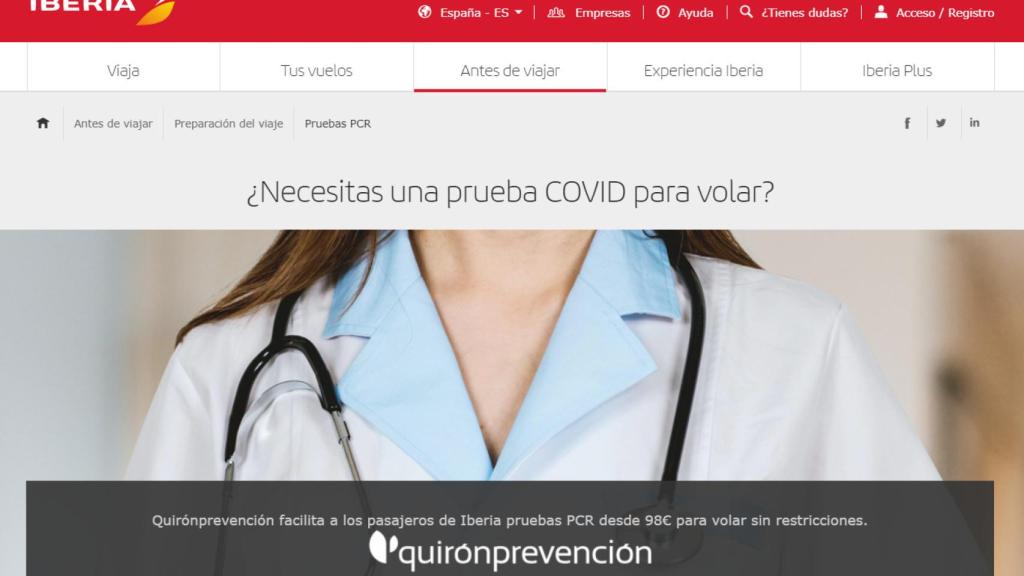 Iberia se une a Allianz y Quirónprevención para ofrecer a sus clientes productos específicos