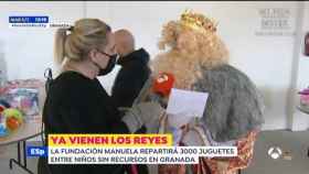 El rey Gaspar en 'Espejo Público' (Antena 3)
