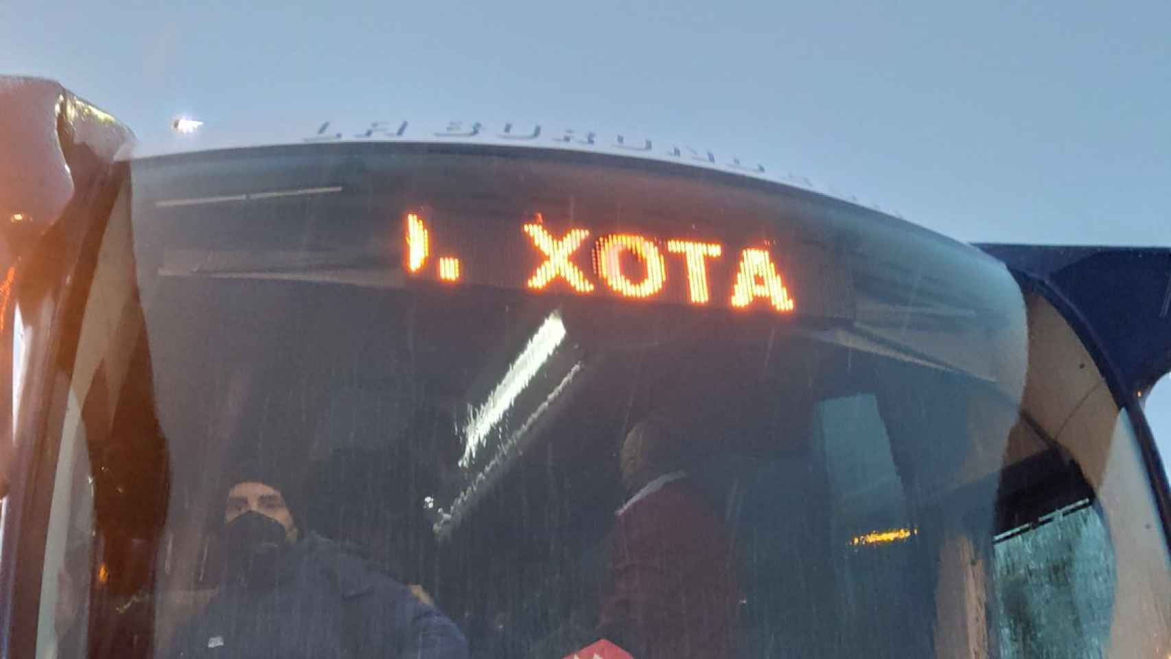 Autobús de CD Xota