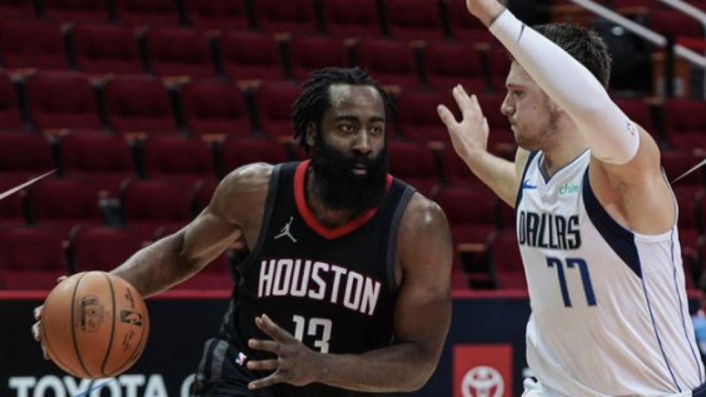 James Harden y Luka Doncic