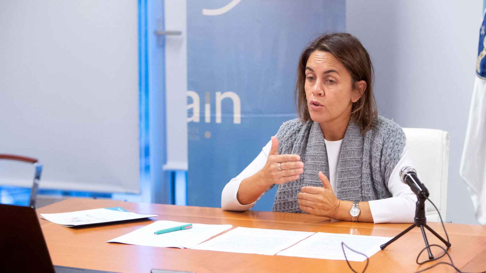 La directora de la Agencia Gallega de Innovación (Gain), Patricia Argerey Vilar.
