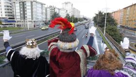 Cabalgata de Reyes en A Coruña en 2021.