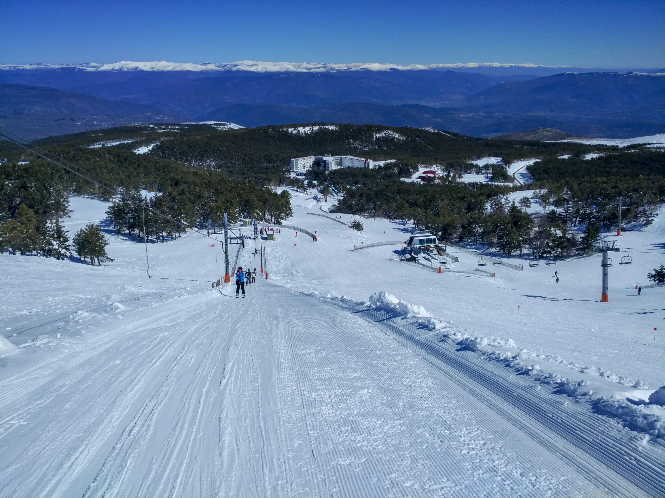 Estación de esquí de Manzaneda. Foto: Shutterstock