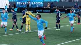 El Celta continúa su cuesta de enero particular al caer goleado ante el Ibiza y despedirse de la Copa