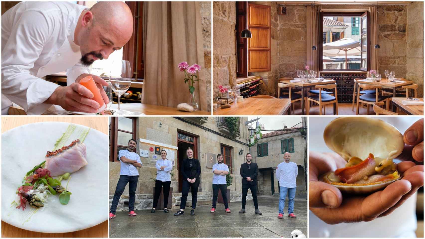 La primera Estrella Michelin de Pontevedra: así es ‘O Eirado da Leña’ de Iñaki Bretal