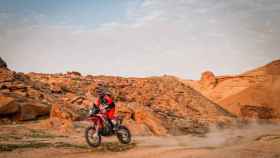 Joan Barreda en la etapa 5 del Rally Dakar 2021
