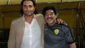 Morris Pagniello y Maradona