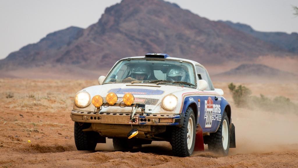 Uno de los participantes del Dakar Classic 2021