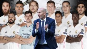 El club de los 1.000 de Zidane