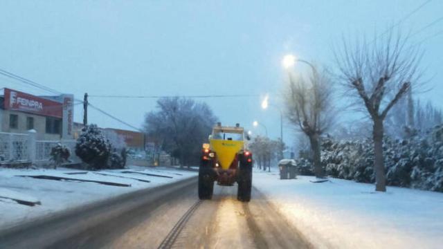 Nevada de este jueves en toda Castilla-La Mancha